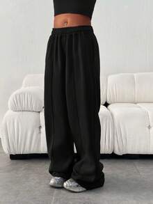 Women Sweatpants - Black - View 5