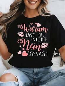 Women T-Shirts - Black - View 4