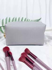 1pc Personalized Leather Jewelry Organizer Bag, Personalized Makeup Bag, Bridesmaid Invitation Gift, Travel Toiletry Bag, Customized Embroidered Name Storage Bag, Handbag, Essential For Bride-To-Be, Travel Makeup Bag - Multicolor - View 9