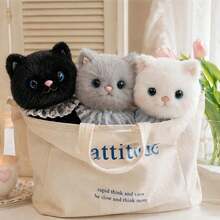 , animal de peluche suave y esponjoso, para decoración del hogar, regalo perfecto para niños/adultos. Capibara, peluche, muñde mantequilla blando, blando, muñecos, Dompligs, Jjk, piscina - Blanco - Ver 8