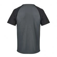 SOLS Unisex Adult Performance Ripstop T-Shirt - Black/Charcoal - View 2