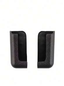 [PP Material Phone Holder]Universal PP Material Phone Holder, Suitable For Car Dashboard, Stable And Anti-Slip, Adjustable Viewing Angle, Easy One-Hand Operation, Compact And Discreet Design, Can Be Installed On Front Windshield And Center Console, Free Your Hands, Convenient For Driving Navigation And Calls, Ideal For Road Trips, Daily Commuting, Family Travel, Carpooling, Also A Great Gift For Christmas, Thanksgiving, Halloween, Fashionable Car Interior Decoration, No Battery Included, Practical And Fitting. - Black - View 8
