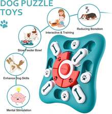 PETSTA Dog Puzzle Toys, Treat Dispensing Dog Enrichment Toys For IQ Training And Brain Stimulation, Interactive Mentally Stimulating Toys As Gifts For Puppies, Cats, Dogs - 1 - 查看 6