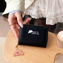 Cute Animal Card Holder! New Accordion Style Women's Short PU Leather Wallet Coin Purse - Multicolor - View 5