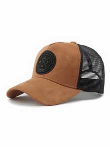 1pc New Pattern Baseball Truck Driver Hat, Versatile Sun-Shading Cap, Casual Baseball Cap,Summer,Beach,Holiday,Festival,Travel - Patterned Bat Hat - View 12