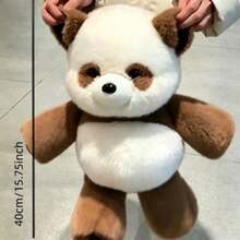 Soft Fluffy Light Brown Little Cow Stuffed Animal, Realistic Cute Highland Calf Plush Doll, Comfortable Hugging Pillow, Sweet Gift For Birthday Valentine Graduation - Multicolor - View 10