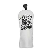 Dark Death Pattern Golf Club Headcover, Personalized Eye-Catching High Recognition, Easily Break Free From Ordinary Golf Bag Monotony, Golf Accessories - White - View 7