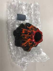 火山造型水族裝飾品，由洞穴石灰岩製成，兼具美觀與增氧功能，適合小型魚缸，天然岩石設計模擬火山形狀，優化所有水族寵物的棲息環境 - A型 - 查看 13