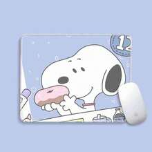 SNOOPY 1 miếng lót chuột mẫu mới 2026, in họa tiết dễ thương, cực kỳ thu hút, chống mài mòn và dễ vệ sinh, phụ kiện trang trí bàn làm việc chất lượng cao, quà tặng bất ngờ (mẫu ngẫu nhiên) - Nhiều màu - Xem 5