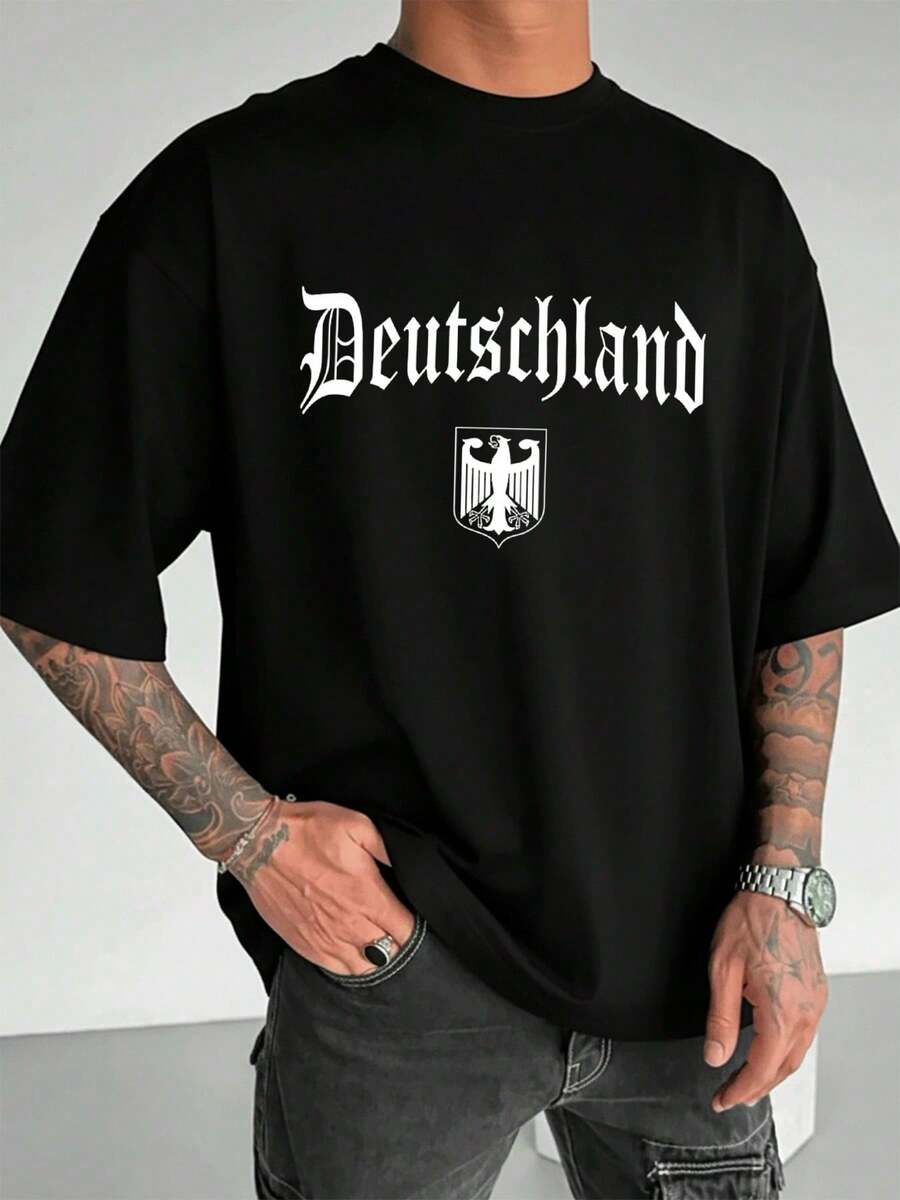 Men T-Shirts - Black - View 1