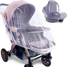 Kelambu Kereta Bayi, Jaring Rapat Pelindung Serangga, Aksesori Pencegah Nyamuk, Produk Pelindung Nyamuk Luar Ruangan - MultiWarna - View 10