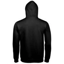 SOLS Unisex Adults Spencer Hooded Sweatshirt - Black - View 2