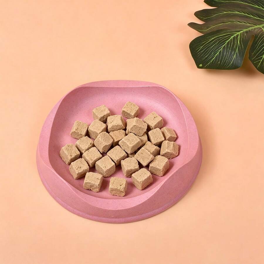 Bamboo Fiber Pet Treat Bowl, Non-Slip And Easy To Clean, Suitable For Dogs And Cats, Durable Matte Bowl, Used For Training Rewards And Small Meals - Picture - View 1