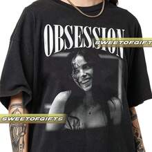 Limited Obsession Movie 2026 T-Shirt - Unisex Vintage 90s - 黑色 - 查看 1