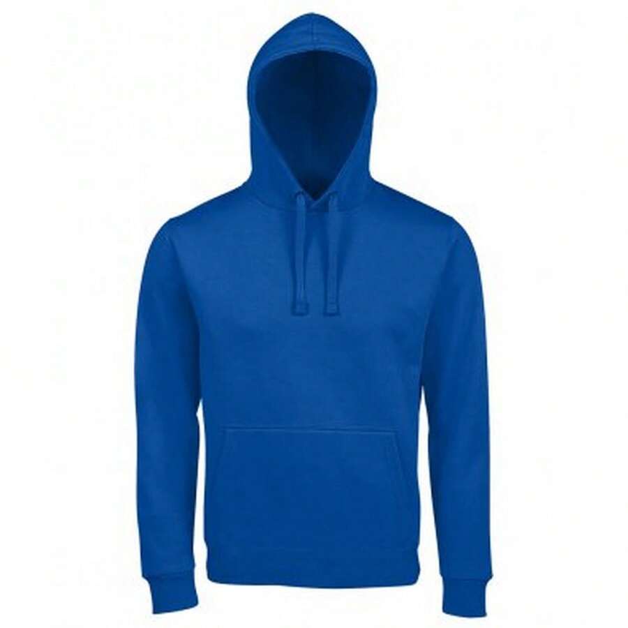 SOLS Unisex Adults Spencer Hooded Sweatshirt - Royal Blue - View 1