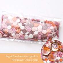 300pcs/Bag Sealing Wax Beads, Sunflower Mixed Color Sealing Wax Pellets, For Invitations/Envelopes/Bookmarks/Art Supplies/DIY Crafts/Gift Decoration Sealing Wax Material - 300 Sunflower Wax Granules/bag - View 16