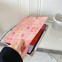 1pc 360° Rotatable Tablet Protective Case, Multi-Angle Viewing Book-Style Stand, Compatible With IPad A16 2025, Galaxy Tab S9 FE/S8 Plus/S7/S10, Pad, Matepad, Pad, Honor Pad, Tab - Multicolor - View 5