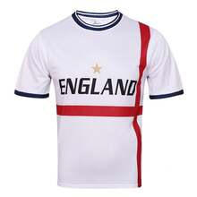 Camiseta de fútbol de manga corta de la Copa  2026, camiseta para fanáticos de la Copa - Inglaterra - Ver 9