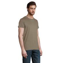 SOLS Mens Crusader Organic T-Shirt - Khaki - View 3