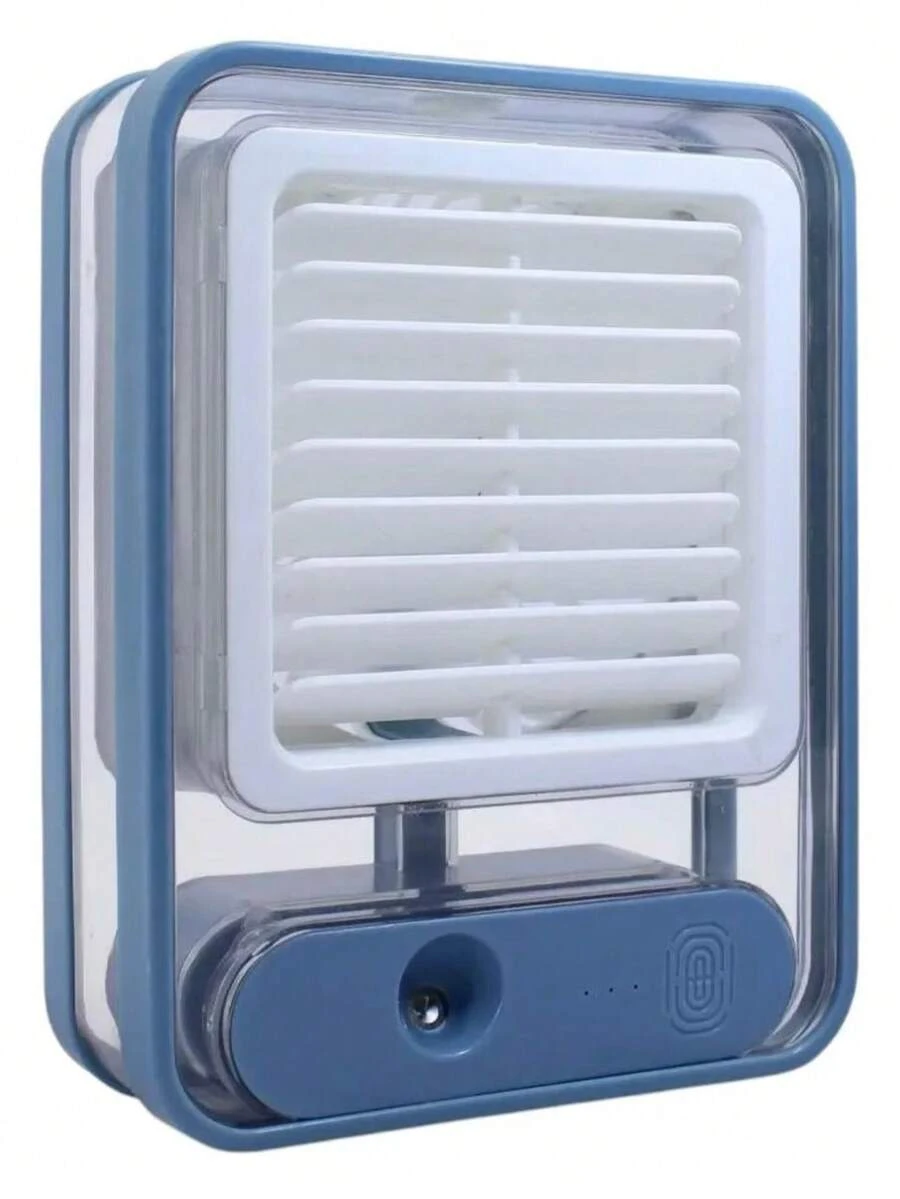 Tower Fans - Dusty Blue - View 1