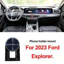 LCARS Car Phone Mount For Ford Explorer 2023, Multi-Angle Rotatable Magnetic Phone Holder, Vehicle-Specific Design - 2023  Explorer - View 3