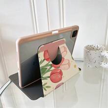 1個書本式支架保護平板電腦保護殼，相容 A16 2025、 Galaxy Tab S9 FE/S8 Plus/S7/S10、Oppo Pad、 Matepad、Vivo Pad、Honor Pad、 Xiaoxin Pad - 彩色 - 查看 4
