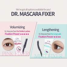 ETUDE Dr. Mascara Eyelash Setting Liquid, Transparent Eyelash Primer, Korean Style Eyelash Setting Liquid, All Day Curl & Long Lasting, Volumizing, Smudge-Proof, Korean Makeup, Beauty, Transparent - Clear Mascara Primer​ - View 5