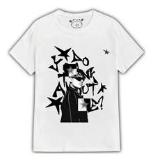 Nsqk Singer T-Shirt 15 Aesthetic - 白色 - 查看 1