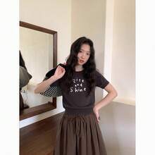 Women Tops - Brown - View 5