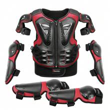 HEROBIKER 1 pieza Armadura de Motocicleta Todo Terreno Protección para Motociclista Protección de Pecho y Espalda de Caballero Armadura Unisex Anti Caídas Protección de Rodilla y Codo de Caballero Regalo Esencial para Motociclista para Conducir - A - Ver 12