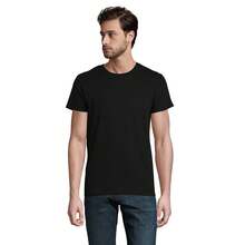 SOLS Mens Crusader Organic T-Shirt - Deep Black - View 2