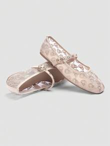 ADAMUMU New Women's Premium Fashion Comfortable Bead Flat Shoes, Reflective Shiny Metallic Rivets, Lightweight Suitable For Spring Summer Autumn Winter All Seasons, Fashionable And Comfortable For Daily And Party Wear - Chantilly - View 3