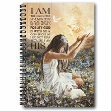 A Motivational Spiral Notebook For The King'S Daughter, Featuring Christian Scripture For Women, Perfect Daily Supplies For Friends, Family, And Colleagues, Ideal For Everyday Planning School Supplies - A - View 3