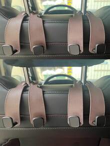 汽車座椅背雙掛鉤 多功能汽車手機架 隱藏式收納整理器 汽車分體掛鉤 適用於所有車型 - 雙掛鉤 - 查看 16