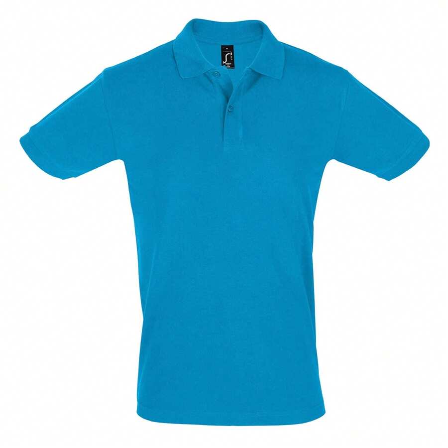 SOLS Mens Perfect Pique Short Sleeve Polo Shirt - 水族 - 查看 1