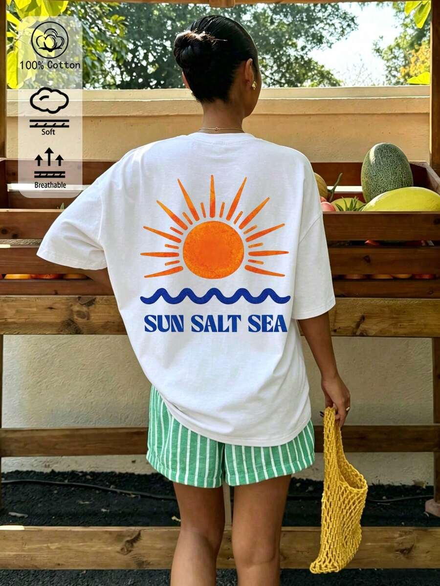 Kvinnor T-shirts - Vit 3 - Visa 1