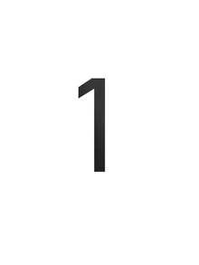 1 buah Nomor Pintu Akrilik 3D Tebal Perekat Sendiri, Potongan Presisi Tepi Halus Tanpa Pengeboran Perekat Belakang Kuat Stiker Nomor Kamar Cocok Untuk Pintu Masuk Apartemen Homestay - hitam - View 24