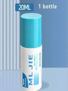 1 pieza 20ml Fluido corrector de papel térmico, estilo minimalista, protección de privacidad, adecuado para uso doméstico, fluido corrector de entrega rápida, vuelta a la escuela - líquido corrector - Ver 1