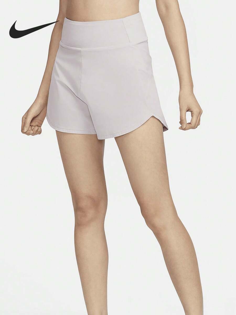 Nike Authentic Dri-FIT Bliss Women's High-Waisted Lined Shorts DX6019-019 - DX6019-019 - View 1