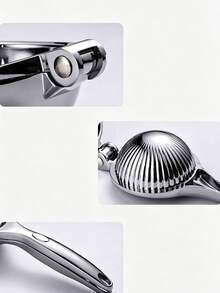 Portable Aluminum Citrus Juicer, Manual Lemon Squeezer With Non-Slip Handle, For Fresh Juice - Multicolor - View 7