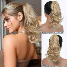 Elegant Claw Clip Ponytail - Short Curly Wavy Style, Synthetic Hair Extension, Fashionable Daily Wear, Easy To Use, Suitable For Various Occasions, Stylish Party Gift, Y2K Fashion - Multicolor - View 5