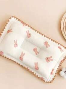 1pc Newborn Pillow, Breathable Baby Pillow, Cute Cartoon Bear Design, Soft & Comfortable, Washable Infant Pillow - 40*25cm - View 18