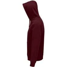 SOLS Unisex Adult Stellar Organic Hoodie - Burgundy - View 2