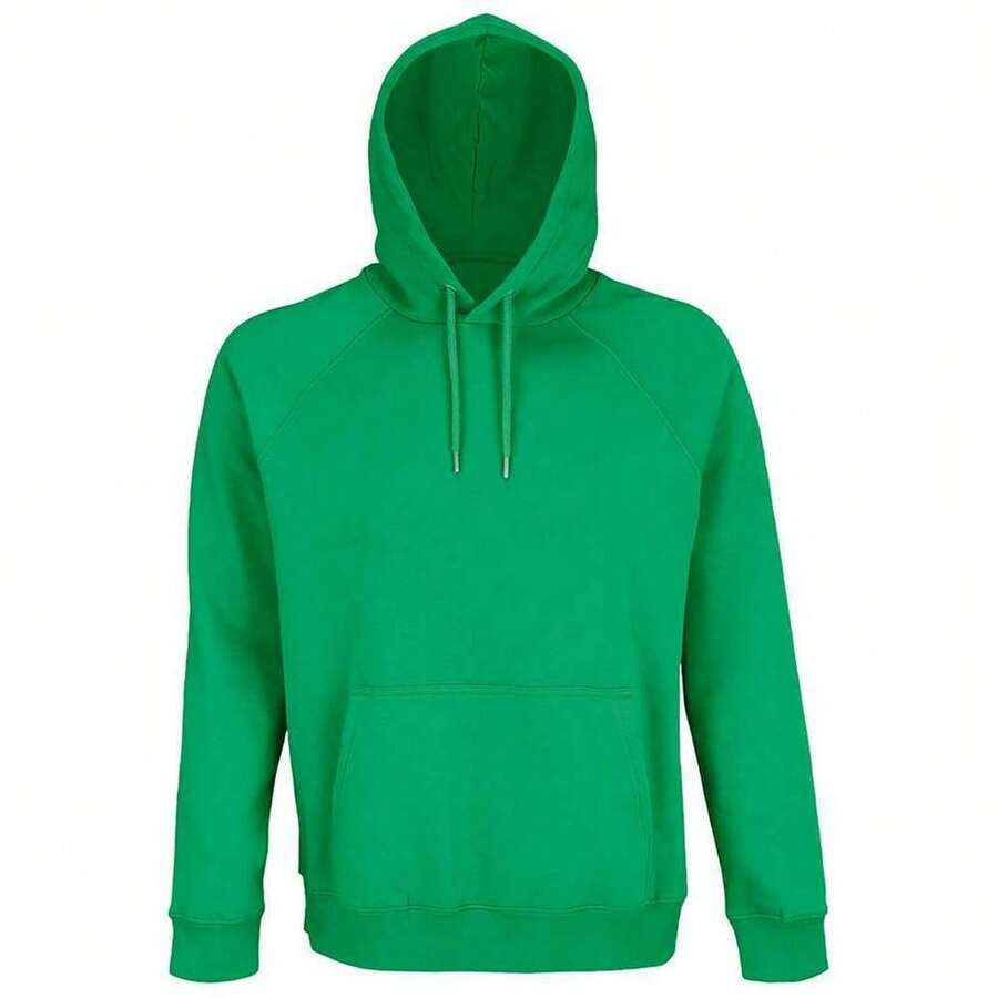SOLS Unisex Adult Stellar Organic Hoodie - Spring Green - View 1