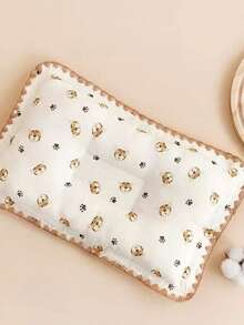 1pc Newborn Pillow, Breathable Baby Pillow, Cute Cartoon Bear Design, Soft & Comfortable, Washable Infant Pillow - 40*25cm - View 16