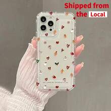 Funda transparente a prueba de golpes para teléfono, con diseño de muñeco de nieve navideño y corazón, compatible con iPhone 16, 15, 14, 13, 12, 11, XS, XR, X, 7, 8, 12/13 Mini Plus Pro Max SE, perfecta para cumpleaños, San Valentín, regalos para chicos o novias. - transparente - Ver 3