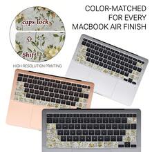 1pc Cute Cat Pattern Sticker Compatible With Apple Air Keyboard Function Keys, Cartoon Design Partial Skin Decal, Self-Adhesive Decorative Removable No-Residue Personalized Sticker - View 10