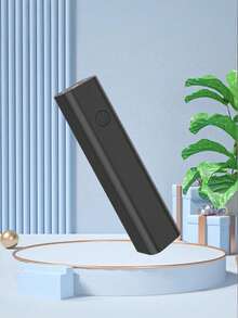 1 pièce Mini lampe de poche rechargeable, matériau ABS, puissance 0,5W, 5 couleurs disponibles, charge portable, extérieur, faisceau lumineux, voyage, (fourni aléatoirement avec port de charge Micro USB ou Type-C) - A - Voir 9