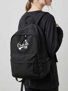 Mochila de moda para hombre, con estampado de patrón de California, bolsa de gran capacidad para desplazamientos, adecuada para la escuela, la universidad, los viajes y el camping - Multicolor - Ver 4