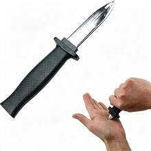 1 Stück Magisches Teleskop-Messer, Streich-Spielzeug, realistische Requisite, Narrentag Aufführungsrequisite, harmloses praktischer Scherz Spielzeug, Zauber-Trick witziges Spielzeug - Verschiedenfarbig - Übersicht 3